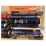 Assorted Mystery & Thriller Hardcover Books Featuring Patterson, Sandford, Krueger, Coben & Connelly