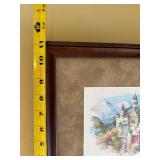 Königsschloss Neuschwanstein Castle Art Prints - Framed Pair