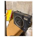 Sunbeam Mixmaster Stand Mixer - Panasonic Radio - Large Clock - Workshop Tools