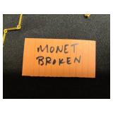 Jewelry Assortment: Faux Pearl Necklace, Heart Pendant, Floral Brooches, Empty Jewelry Bags, Floral Organizer & More