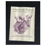 Longaberger Basket - Handmade in Dresden, Ohio USA - Pair of Vintage Woven Baskets