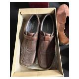 Carlo-Brown Soft Buck 755N85 (Size 10 M) - Assorted Women's Shoes In Storage Box