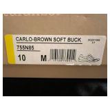 Carlo-Brown Soft Buck 755N85 (Size 10 M) - Assorted Women's Shoes In Storage Box