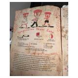 Vintage Recipe Book Collection - Inc Memories Are Made Of Family Favorites Blue