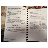 Vintage Recipe Book Collection - Inc Memories Are Made Of Family Favorites Blue