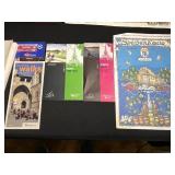 Misc Lot Inc Rand McNally Business Travelers Road Atlas with Travel Guides, Books, Dog Decor & Ephemera