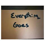 Vintage Floral Upholstered Lounge Chair & Glass Dome Lamp, Coat Rack, Decor