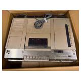 Sony SL-HF4000 Betamax VCR, Zenith VR-9000-W Video Cassette Recorder, Beige 1980s VCR