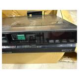 Sony SL-HF4000 Betamax VCR, Zenith VR-9000-W Video Cassette Recorder, Beige 1980s VCR