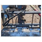 Bobcat Auger Attachment with 12', 18', And 24' Auger Attachments.