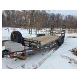 2020 PJ Trailers 14,000lb Heavy Equipment trailer