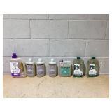 LOT OF 7: (6) Laundry Detergent & (1) Hand Soap Refill