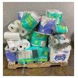 PALLET OF Opened Toilet Paper