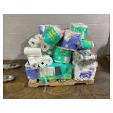 PALLET OF Opened Toilet Paper