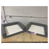 LOT OF 2 Boots & Barkley Dog Beds - M