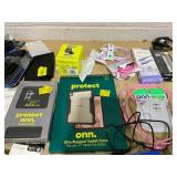 LOT OF Phone/Tablet Accessories, Cases, Screen Protectors, & Charging Cables