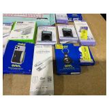 LOT OF Phone/Tablet Accessories, Cases, Screen Protectors, & Charging Cables