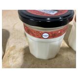 LOT OF 10 Mrs. Meyers Soy Candles (3 Missing Lids)