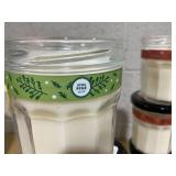 LOT OF 47 Mrs. Meyers Soy Candles (8 Missing Lids)