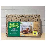 Boots & Barkley 2 Door Wire Collapsible Dog Crate - M - Black 30 Inches (L), 21 Inches (H) x 19 Inches (W)