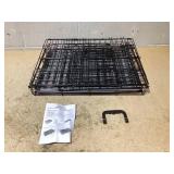 Boots & Barkley 2 Door Wire Collapsible Dog Crate - S - Black 24 Inches (L), 20 Inches (H) x 18 Inches (W)