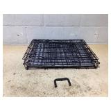 Boots & Barkley 2 Door Wire Collapsible Dog Crate - S - Black 24 Inches (L), 20 Inches (H) x 18 Inches (W) (Used)