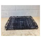 Boots & Barkley 2 Door Wire Collapsible Dog Crate - S - Black 24 Inches (L), 20 Inches (H) x 18 Inches (W) (Used)