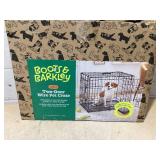 Boots & Barkley 2 Door Wire Collapsible Dog Crate - S - Black 24 Inches (L), 20 Inches (H) x 18 Inches (W)