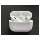 Apple AirPods Pro (2nd Gen) Wireless Earbuds, More Active Noise Cancelling, Adaptive Transparency, Personalized Spatial Audio MagSafe Charging Case (Lightning) Bluetooth Headphones for iPhone (Used)