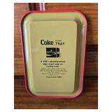 Coke Lot. Tin Sign, Tiny Tin Sign and Salt and Pepper Shakers Coke Lot. Tin Sign, Tiny Tin Sign and Salt and Pepper Shakers