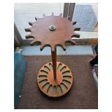 Gun Rack, Spins. Very Old. Holds 16 Long Guns. Gun Rack, Spins. Very Old. Holds 16 Long Guns.