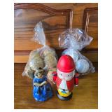 Nutcracker, Angel Candle Holder, Precious Memories Balls, and Glitter vintage Christmas Balls Nutcracker, Angel Candle Holder, Precious Memories Balls, and Glitter vintage Christmas Balls