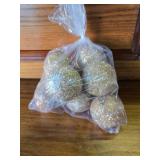 Nutcracker, Angel Candle Holder, Precious Memories Balls, and Glitter vintage Christmas Balls Nutcracker, Angel Candle Holder, Precious Memories Balls, and Glitter vintage Christmas Balls