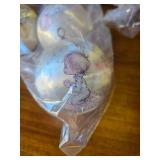 Nutcracker, Angel Candle Holder, Precious Memories Balls, and Glitter vintage Christmas Balls Nutcracker, Angel Candle Holder, Precious Memories Balls, and Glitter vintage Christmas Balls