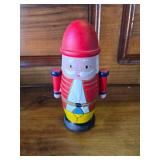 Nutcracker, Angel Candle Holder, Precious Memories Balls, and Glitter vintage Christmas Balls Nutcracker, Angel Candle Holder, Precious Memories Balls, and Glitter vintage Christmas Balls