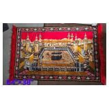 64'x34' Vintage Islamic Tapestry, GREAT CONDITION 64'x34' Vintage Islamic Tapestry, GREAT CONDITION