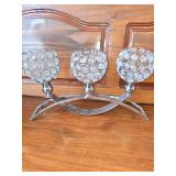 Three Piece Candle Holders, Holds Five Candles Three Piece Candle Holders, Holds Five Candles