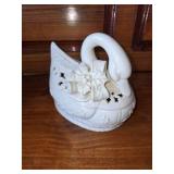 Vintage Swan and Holder, The Pops Come Off Vintage Swan and Holder, The Pops Come Off