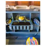 3 Bass Frogs and a Plastic Tackle Box 3 Bass Frogs and a Plastic Tackle Box