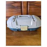 3 Bass Frogs and a Plastic Tackle Box 3 Bass Frogs and a Plastic Tackle Box