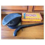Military Hat, Snap Play Gun, and Jumbos Cigar Box Military Hat, Snap Play Gun, and Jumbos Cigar Box