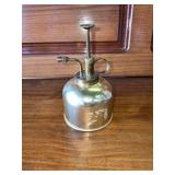 Japanese Doll, Salt & Pepper, and Vintage Small Brass Oil Can Japanese Doll, Salt & Pepper, and Vintage Small Brass Oil Can