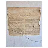 Reproduction Print of 'The Lacemaker' by Johannes Vermeer Reproduction Print of 'The Lacemaker' by Johannes Vermeer