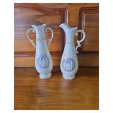 Vintage Porcelain Vase and Pitcher Vintage Porcelain Vase and Pitcher