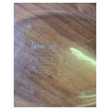 Three Pyrex Dishes, 2 Oval, One Circle Three Pyrex Dishes, 2 Oval, One Circle