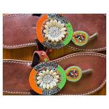 2 Pair Size 9 Beaded Sandles 2 Pair Size 9 Beaded Sandles