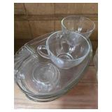 Vintage Snack Set, Set of 4 Vintage Snack Set, Set of 4