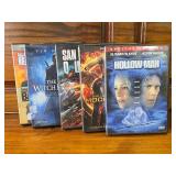 5 DVD's Hollow Man, Hunger Games, San Andreas Quake, The Last Witch Hunter, Bad Boys and Bad Boys 2 5 DVD's Hollow Man, Hunger Games, San Andreas Quake, The Last Witch Hunter, Bad Boys and Bad Boys 2