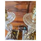 2 Lamps, Both Work, Marble Bases 2 Lamps, Both Work, Marble Bases