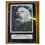 4 Plaques Featuring Animals and Bible Verses 4 Plaques Featuring Animals and Bible Verses